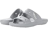 Crocs Unisex Classic Crocs Sandalen, Hellgrau, 48/49 EU