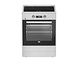 Beko FSM69301SXT Freistehender Herd, Multifunktionsofen mit Induktionskochfeld,...