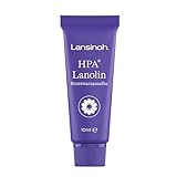 Lansinoh HPA Lanolin Brustwarzensalbe, 10 ml - 100% natürlich - beruhigt &...