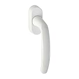 HOPPE 10760943 Fenstergriff Atlanta-Secustik 90°, VK 7 x 32-42 mm, weiß RAL...
