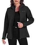 ATLASLAVA Softshelljacke Damen Wasserdicht Damenjacke Leicht Outdoor Jacken...