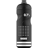 SIGG - Fahrrad Trinkflasche - Pulsar Black - Quetschbar - Spülmaschinenfest -...