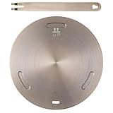 DIYEAH Induktionskochfeld Wärmeverteilerplatte aus Aluminiumlegierung und...