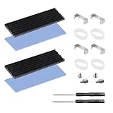 2er-Pack M.2-Kühlkörper für 2280 M.2 SSD,Für PC/PS5/PS5 Slim-Halterung,22 x...