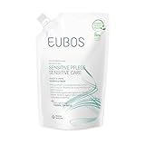 EUBOS SENSITIVE PFLEGE , Dusch & Creme Nachfüllbeutel , Pflegende Waschlotion...