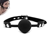 Silicone Knebel Ball,Silikon Knebel Mundknebel,Silikon Ball Gag mit Fetisch BDSM...