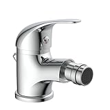 SCHÜTTE 41200 Bidet Armatur ATHOS, Bidet Wasserhahn, incl. Ablaufgarnitur mit...
