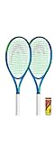 HEAD Ti Titanium Tennisschläger Twin Set inkl. Schutzhüllen und 3...