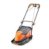 LawnMaster Elektrischer Schwebermäher, 1800 W, 36 cm, Grasfangbox, verstellbare...