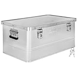 Trucky Aluminium Box mit Deckel Silber Alu Kiste Alukiste Auswahl Transportbox...