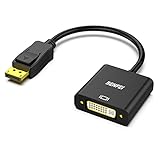 BENFEI DisplayPort auf DVI Konverter, Vergoldet DP/Display Port zu DVI-D Kabel...
