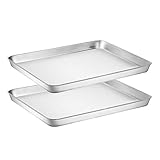 Wildone Baking Sheet Set of 2, Edelstahl Ofenblech Kuchenblech, Größe 30.5 x...
