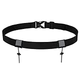 ALLY-MAGIC Startnummernband, Verstellbarer Laufgürtel mit Nummernhalter,...