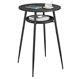 VASAGLE EKHO Kollektion – Bartisch, Stehtisch, Bistrotisch, hoher runder Tisch...
