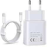 iPhone Ladegerät und Ladekabel Schnellladekabel Lightning Kabel [MFi...