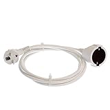 as - Schwabe Kunststoff-Verlängerung – 2 m PVC-Leitung mit...