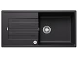 BLANCO ZIA XL 6 S | Granitspüle aus SILGRANIT schwarz | Einbauart: Einbau von...