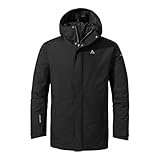 Schöffel Herren Style Froda Mns Winter Parka, Schwarz, 52 EU
