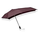 Senz ° Mini Automatic Folding Storm Regenschirm Eggplant, Dunkelviolett