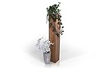 moebel-eins Blumensäule Fichte massiv Dekosäule Holzsäule Säule Landhaus...