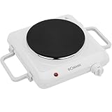 Bomann® Einzelkochplatte | Leistungsstarke Kochplatte mit stufenlos regelbarem...