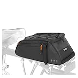 4 in1 Fahrrad Gepäckträgertasche, 10L Wasserdicht Reflektierend Bike Saddle...