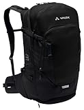 VAUDE Fahrradrucksack Bike Alpin 25+5 in schwarz, Rucksack Fahrrad...