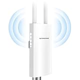 WONLINK Outdoor WLAN Access Point, AC1200 Wireless Outdoor WLAN Repeater IP65...