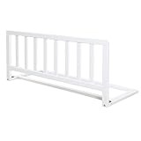 roba Bettschutzgitter 90 cm Länge aus Massivholz, sicherer Rausfallschutz für...