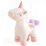 Wishstar Plüsch Einhorn, Einhorn Kuscheltier Regenbogen 30cm, Einhorn Spielzeug...