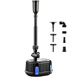 YAOBLUESEA Springbrunnenpumpe Fontäne Gartenpumpe Teichpumpe für Außen,...