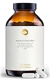 SUNDAY NATURAL® Magnesiumcitrat Kapseln hochdosiert - 365 Kapseln – Pro...
