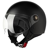 VINZ Duoro Roller Helm Jet Helm Mopedhelm Herren und Damen | in Gr. XS-XXL |...