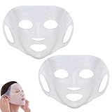 JEYORZY 2 Stück Silikon-Gesichtspackung, Wiederverwendbare...
