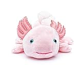 Uni-Toys - Axolotl (rosa) - 32 cm (Länge) - Plüsch-Wassertier - Plüschtier,...