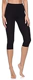 Merry Style Damen Leggings 3/4 Capri Leggings Damen aus Baumwolle Capri...