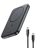 UGREEN Nexode Wireless Power Bank 5000mAh Magnetische Powerbank klein mit USB-C...