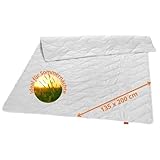 sleepling Sommerdecke 135x200, Wildseidendecke 135 x 200, Sommerbettdecke...