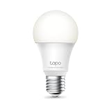 Tapo TP-Link L520E smarte WLAN Glühbirne E27, kaltesWeiß und dimmbar, kein Hub...