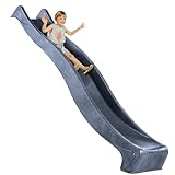 DEMMELHUBER - Kinder Rutsche Outdoor Garten Spielgeräte, Stabile Wasserrutsche...