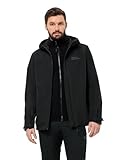 Jack Wolfskin Herren Taubenberg 3in1 Jkt M, Schwarz, L EU