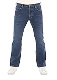 Lee Herren Jeans Bootcut Denver Hose Blau Jeanshose Männer Baumwolle Stretch...