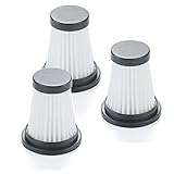 3 Stück HEPA-Filter Ersatzteile für Moo-soo K12/ K12 PRO/ K13, für Foxnovo...