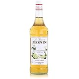 Monin Sirup Holunderblüte (1 x 1,0l) - für Cocktails - Limonaden - Desserts...