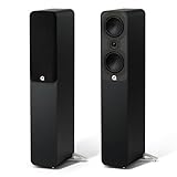 Q ACOUSTICS 5040 Einzelner Standlautsprecher, Satin-Schwarz – 12,7 cm...