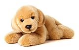 Uni-Toys - Golden Retriever Welpe, liegend - 24 cm (Länge) - Plüsch-Hund,...