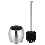 MaxDoux Klobürste, Toilettenbürste Edelstahl WC Bürste Klobürste Schwarz...