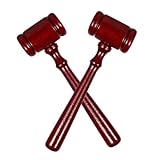 Abaodam Mini-Hammer-Set Aus Holz Richterhammer Feinschliff Für...