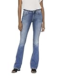 ONLY Damen Onlblush Life Mid Flared Dnm Tai467 Noos Jeans, Light Blue Denim, L /...