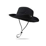 CLAPE Sommer Buschhut Wasserdicht Safari Hut Faltbar Outdoor Boonie Hat...